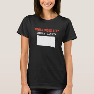 North Sioux City South Dakota USA State America Tr T-Shirt