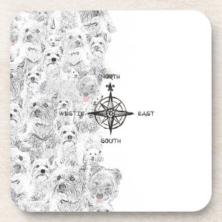 North South East & Westie Dog Coaster