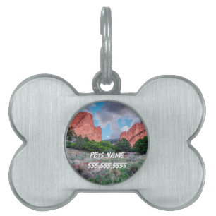 North South Gateway Rocks Garden Of Gods Pet Tag