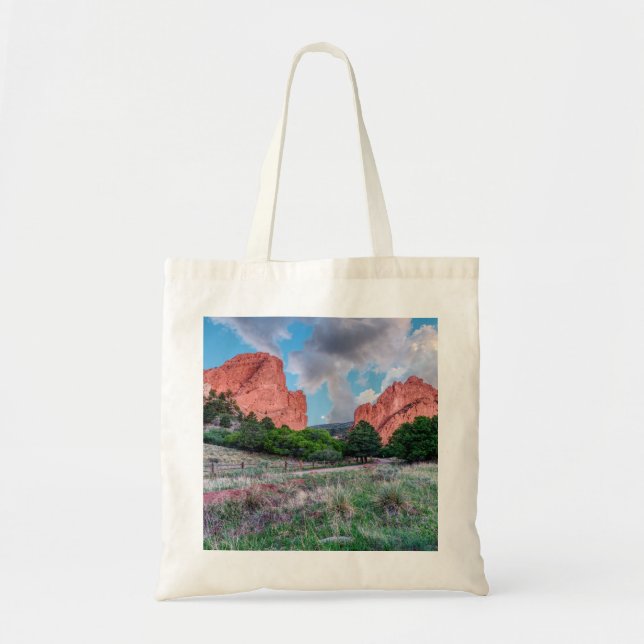North South Gateway Rocks Garden Of Gods Tote Bag (Front)