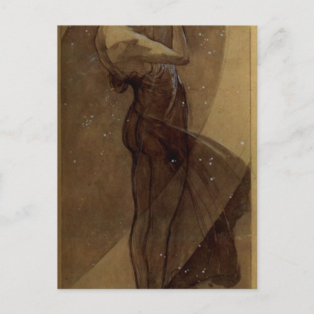 North Star by Alphonse Mucha Postcard (Front)