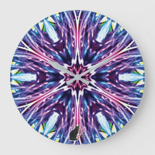 North Star Kaleidoscope Large Clock