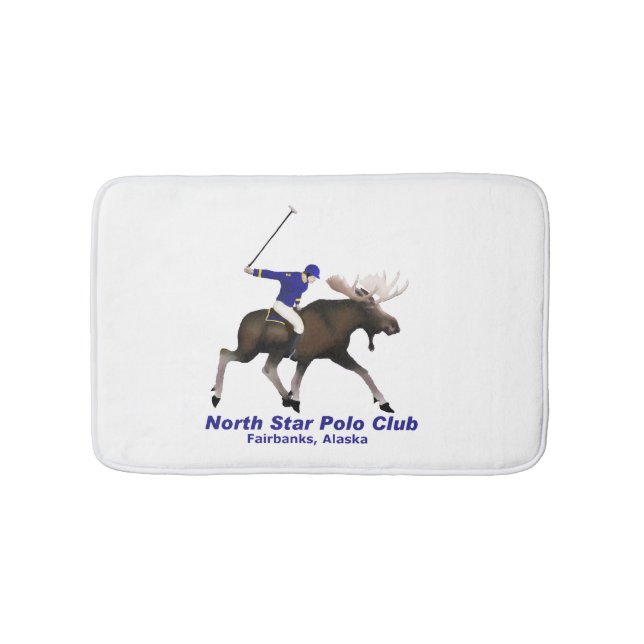 North Star Polo Club Bath Mat (Front)