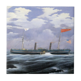 North Star Steam Yacht 1852 Tile