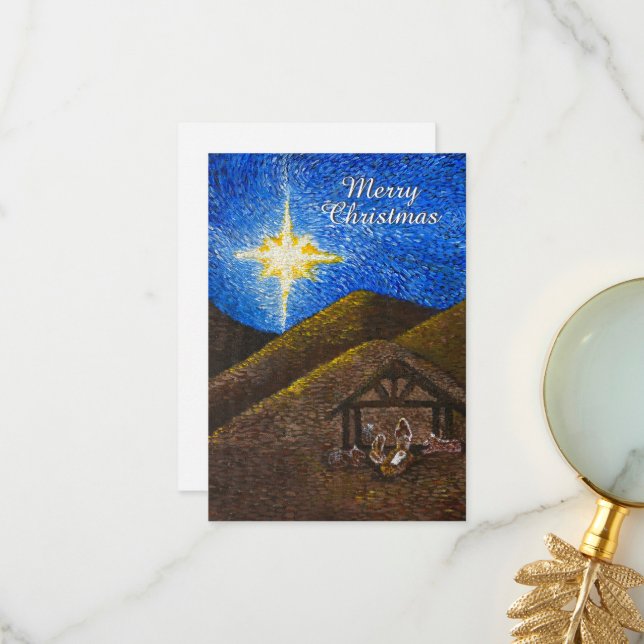 North Star Thank You Card (Front/Back In Situ)