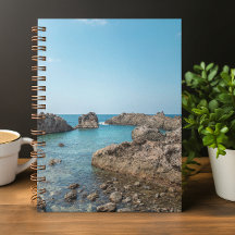 North Tenerife Coast Custom Spiral Notebook