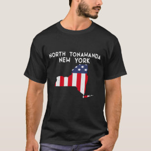 North Tonawanda New York USA State America Travel T-Shirt