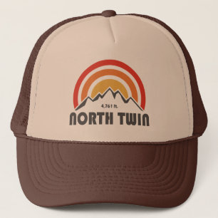 North Twin Mountain New Hampshire Trucker Hat