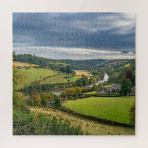 North Tyne River in Northumberland Jigsaw Puzzle