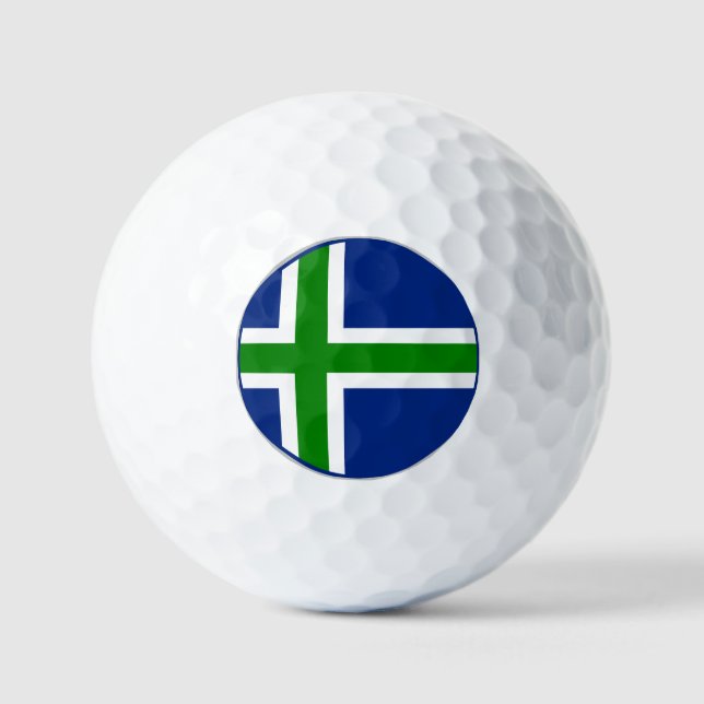 North Uist Flag Golf Balls (Front)
