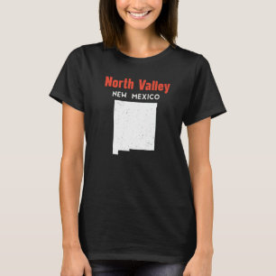 North Valley Usa State America Travel New Mexican T-Shirt