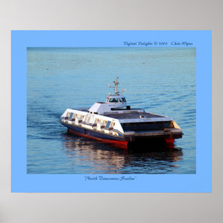 "North Vancouver Seabus" Poster