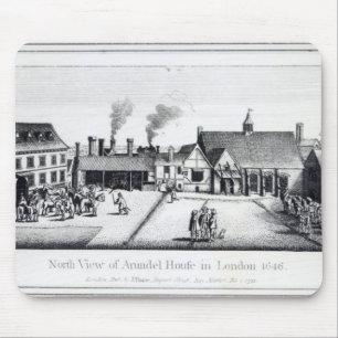 North View of Arundel House in London Mouse Mat