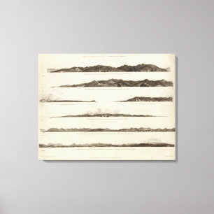 North West America Canvas Print