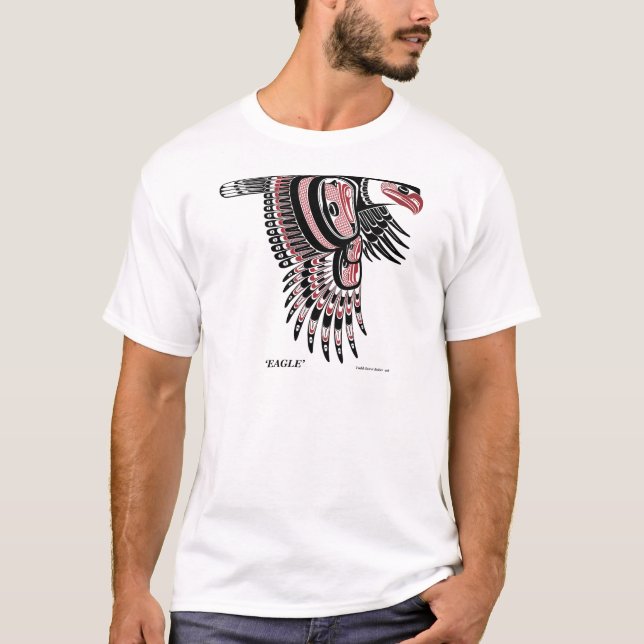 North West Coast Native Eagle T-Shirt (Front)