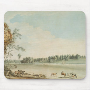 North West View of Wakefield Lodge in Whittlebury Mouse Mat