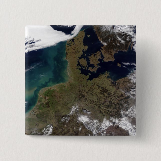 North Western Europe 15 Cm Square Badge (Front)