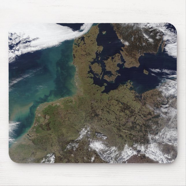 North Western Europe Mouse Mat (Front)