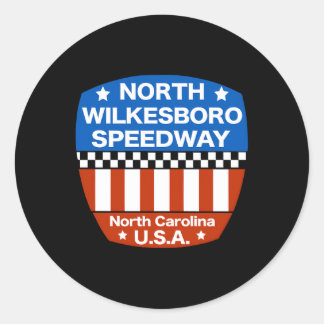 North Wilkesboro Speedway Classic Round Sticker