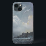 North wind pictures iPhone 13 case<br><div class="desc">North wind pictures  oil on canvas  Alexander Booth  Vincent / Private Collection / Bridgeman Images</div>