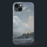 North wind pictures iPhone 13 case<br><div class="desc">North wind pictures  oil on canvas  Alexander Booth  Vincent / Private Collection / Bridgeman Images</div>