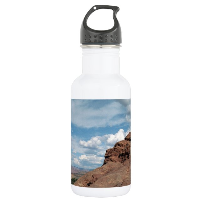 North Window Arch Utah Desert Landscape Photo 532 Ml Water Bottle (Front)