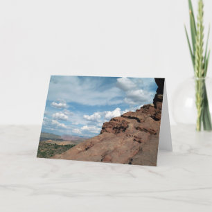 North Window Arch Utah Desert Landscape Photo Card