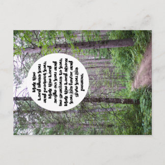 North Woods Blessing Postcard