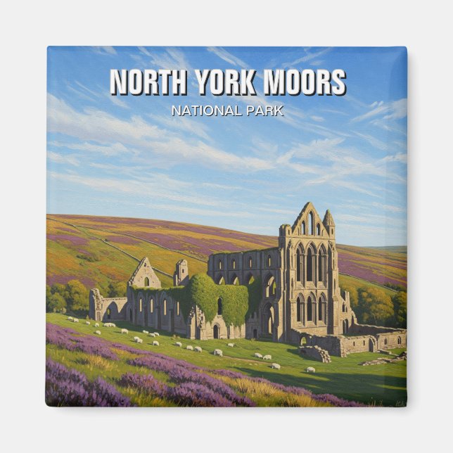 North York Moors National Park England Magnet (Front)