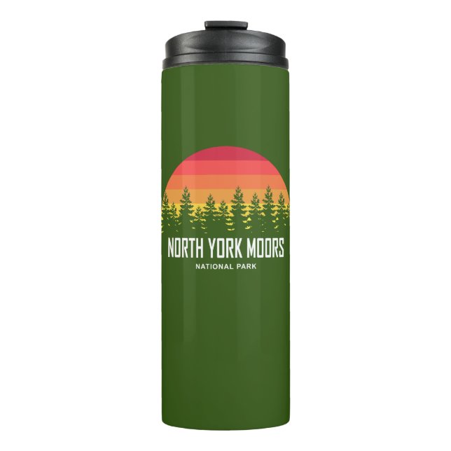 North York Moors National Park Thermal Tumbler (Front)