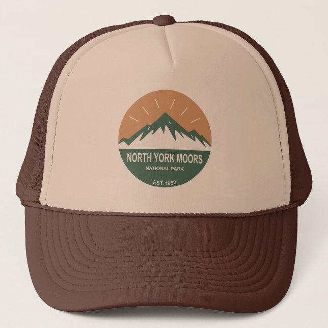 North York Moors National Park Trucker Hat (Front)