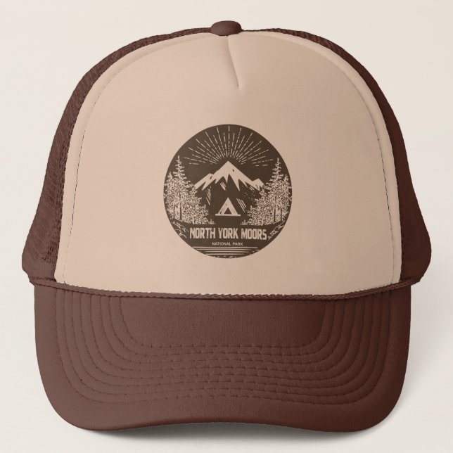 North York Moors National Park Trucker Hat (Front)