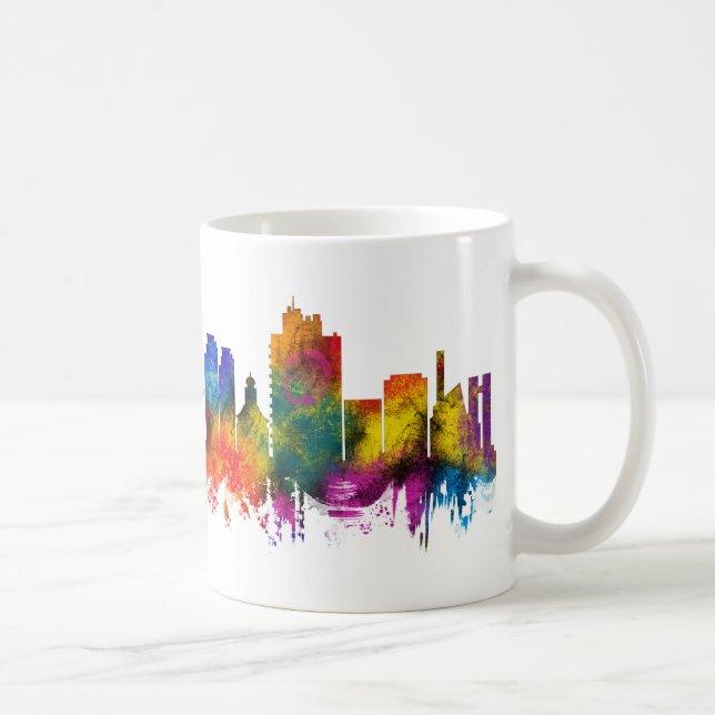 Northampton England Skyline Coffee Mug (Right)