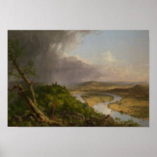 Northampton Massachusetts after a Thunderstorm  Poster