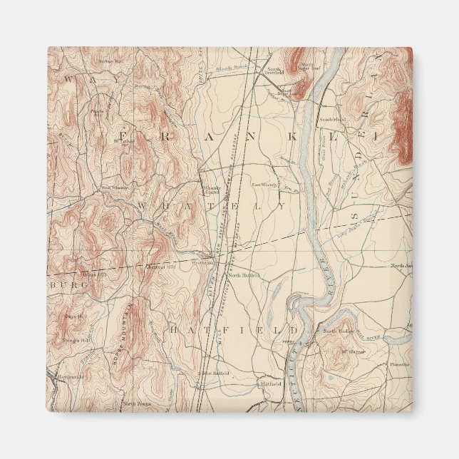 Northampton, Massachusetts Magnet (Front)