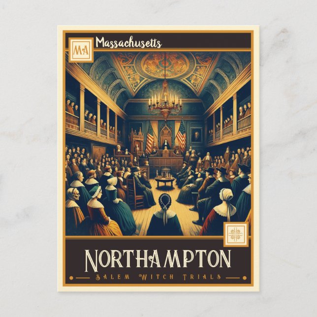 Northampton, Massachusetts  | Vintage Postcard (Front)