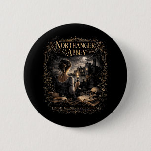 Northanger Abbey 6 Cm Round Badge