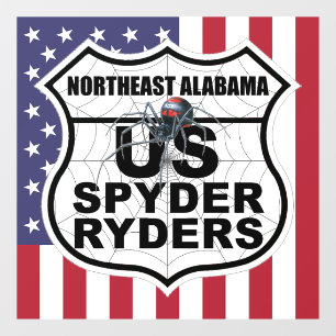 Northeast Alabama Chapter - Decal Flag & Logo