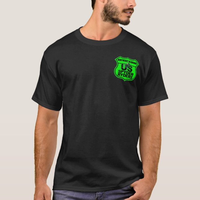 Northeast Alabama Chapter - Logo Pocket Green T-Shirt (Front)
