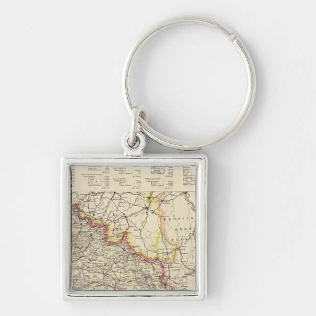 Northeast France Key Ring (Front)