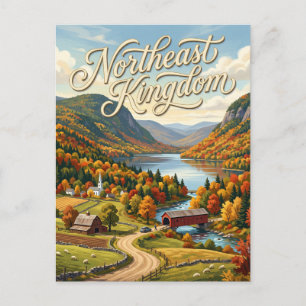 Northeast Kingdom Vermont Postcard
