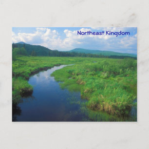 Northeast Kingdom Vermont Victory Bog Postcard