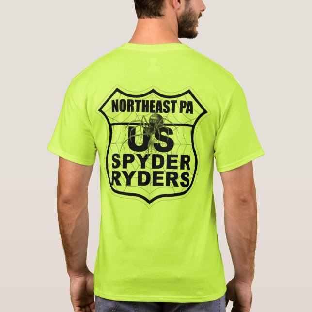 Northeast PA Chapter - Logo 2-Sided Trans T-Shirt (Back)
