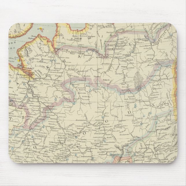 Northeast Russia Mouse Mat (Front)