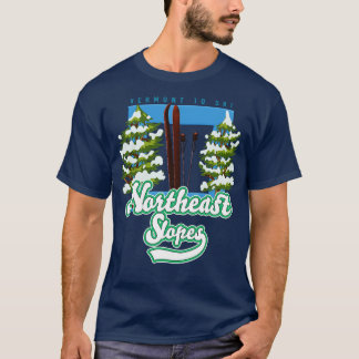 Northeast Slopes Vermont Ski T-Shirt