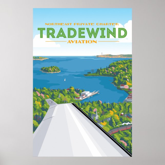 Northeast Spring Tradewind Aviation Poster (Front)