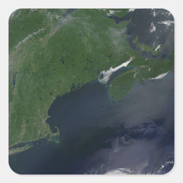 Northeast United States and Canada Square Sticker (Front)
