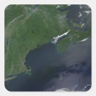 Northeast United States and Canada Square Sticker
