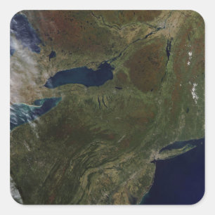 Northeast United States Square Sticker