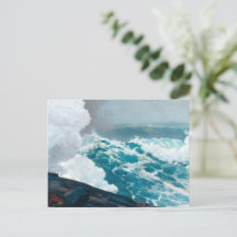 Northeaster (1895) by Winslow Homer - Overnight Wa